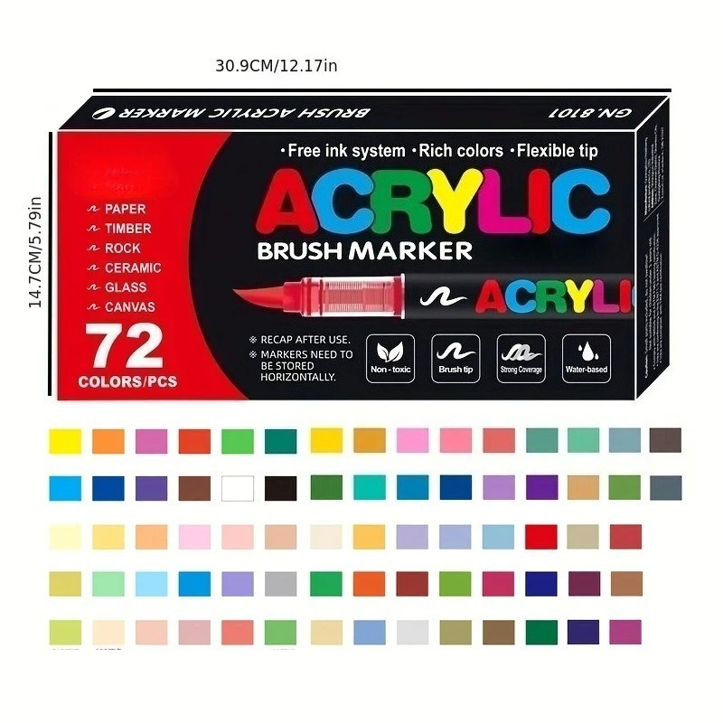 12-120 Farben Acryl-Malstifte  – Copic Marker Classic Bewertung und Preis