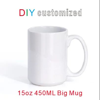 450ml 15oz große Tasse DIY maß – Sublimation Mug White Bewertung und Preis